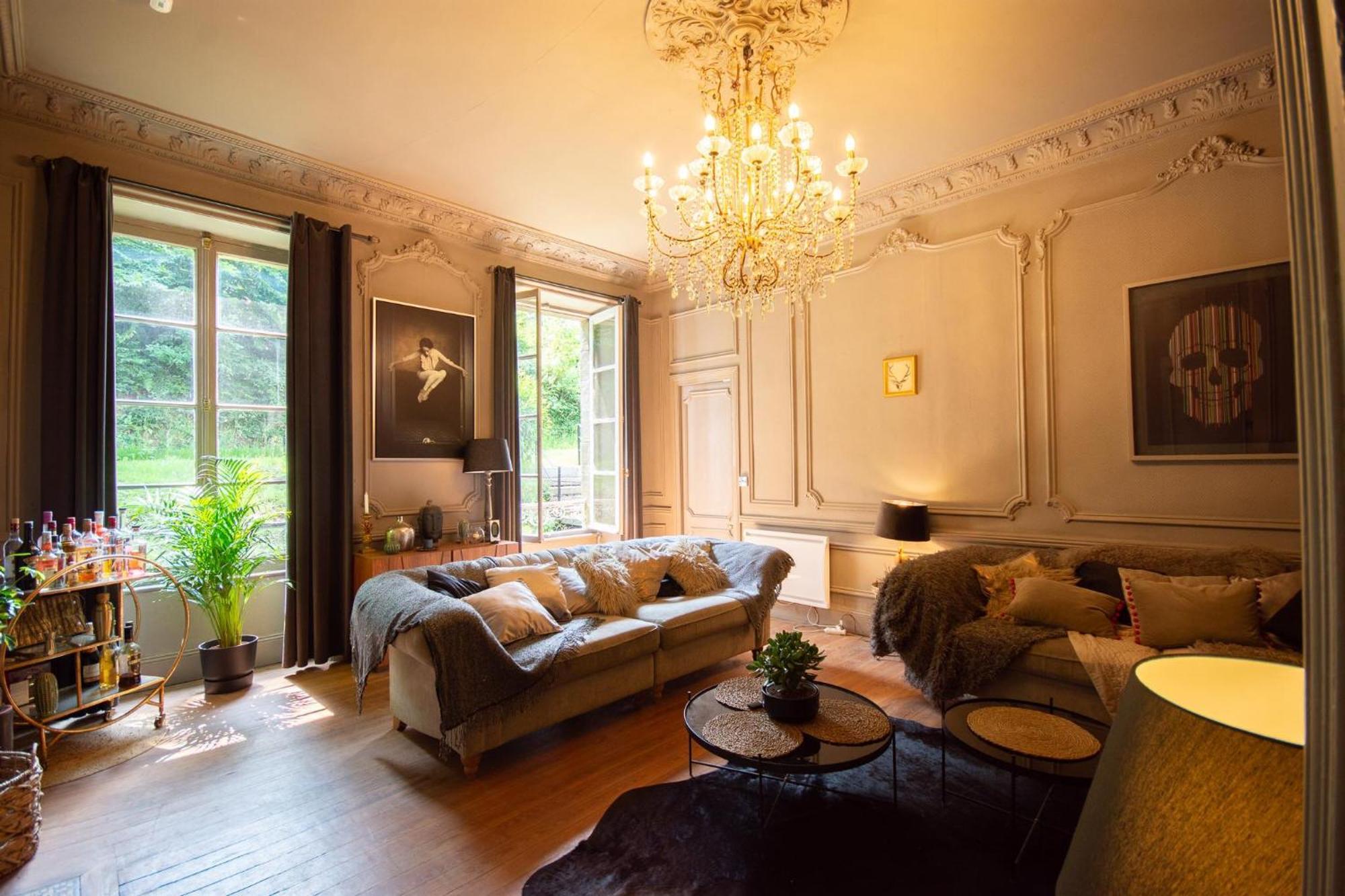 Beautiful, Historic Manoir In Semi-Rural Setting Villa วีร์ ภายนอก รูปภาพ